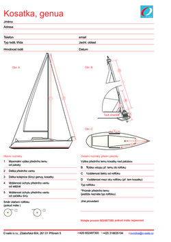 Formulář - Kosatka, genua